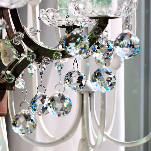 18pcs Cristal Bola Prisma Suncatcher, Colgando Cristales...