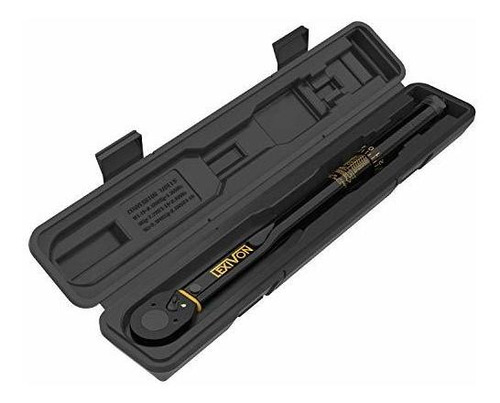 Llave Dinamometrica De Clic De Accionamiento De 3/8 De Pulga