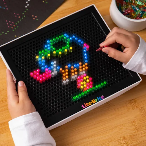 El Puente Direct Lite Brite Magic Visualización Estilo Retro