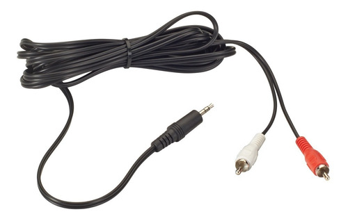 Cable De Audio Plug 3.5 A 2 Rca 1.5 Metros Auxiliar Ac-27