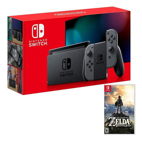 Consola Nintendo Switch + Joycon L Y R + The Legend Of Zelda