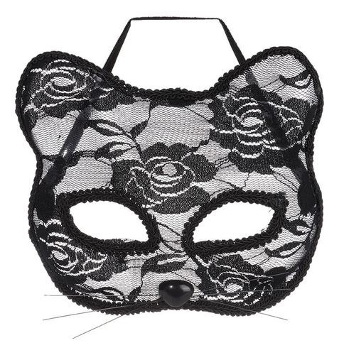 Máscara De Cara De Gato Fox Face Eye Cover, Navidad, Juego D