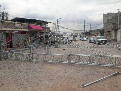 Vallas De Seguridad Tarimas Truss Estructuras Metalicas 