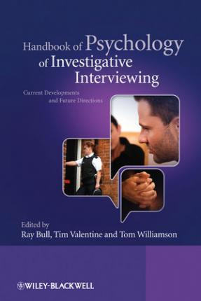 Libro Handbook Of Psychology Of Investigative Interviewin...