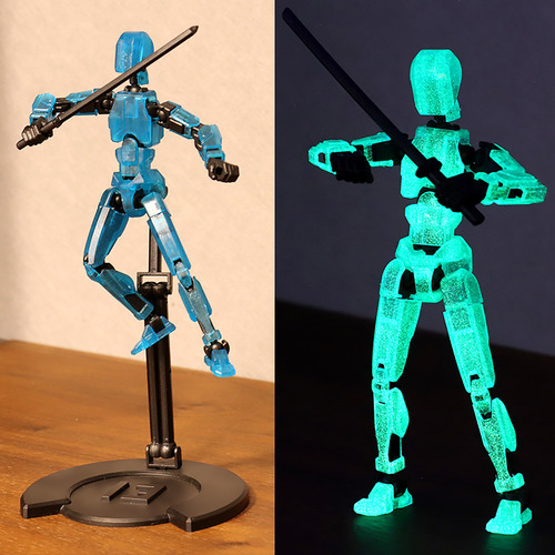 6pzs Figura Articulada Dummy Con Múltiples Articulacione