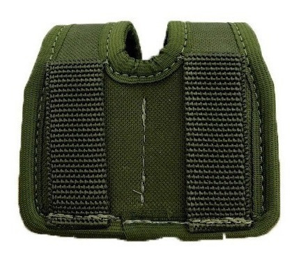 Porta Jetloader Duplo Nylon Verde Oliva - C/ Passador