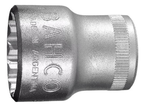 Tubo Bocallave Estriado Bahco 9/16 PuLG Encastre 1/2 S9/16 Color Plateado