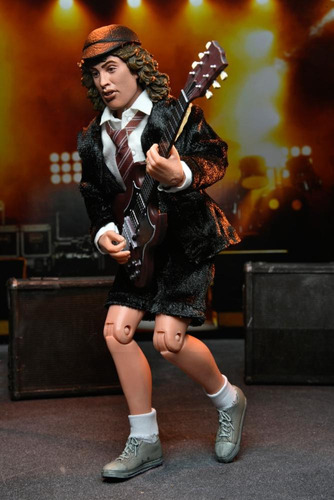 Figura Angus Young Highway To Hell - Acdc - 8 Clothed - Neca