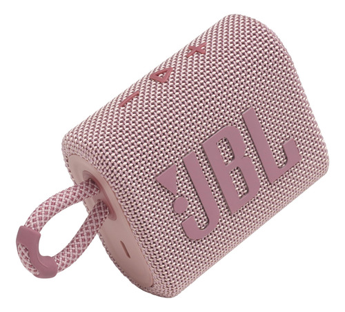 Altavoz Portátil Jbl Go 3 Bluetooth Resistente Al Agua Rosa