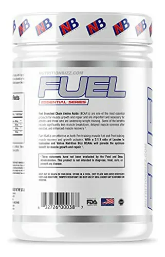 Polvo De Bcaa, 5g Aminoácidos, Recuperación Muscular, 30 Porciones (durazno Mango)
