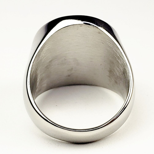 L Anillo Caballeros Templarios Guerrero Acero Inoxidable