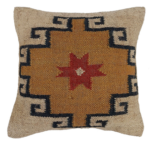 Trade Star Indian Kilim - Funda De Almohada Tejida A Mano P.