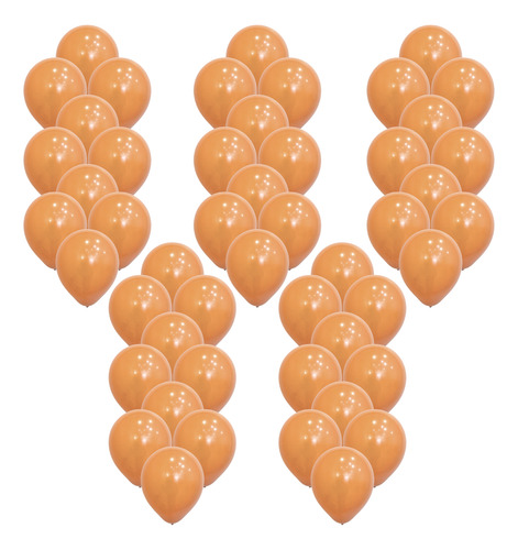 Globos Premium 10 Pulgadas X 50 Unidades Terracota