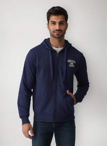 Sudadera Lisa Hombre Deportiva Con Gorro Moda Bingos Star