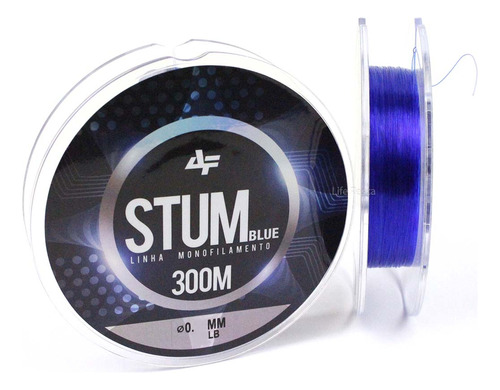 Linha Mono Albatroz Stum Blue 0,40mm 26,7lbs - 300 Metros
