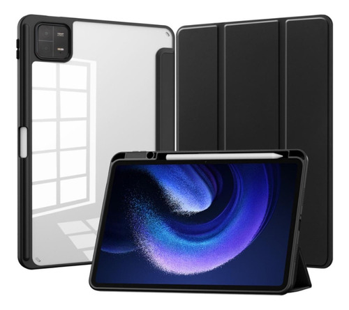 Capa Acrílico Slot Caneta Para Tablet Xiaomi Mi Pad 6 (2023)