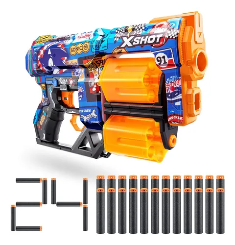 comprar Lanzador De Dardos Dread Mega Sonic X-shot 24 Dardos