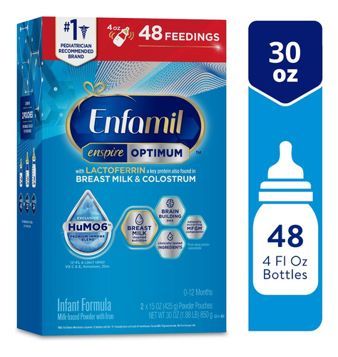 Enfamil Enspire Optimum Formula De Bebe 850gr