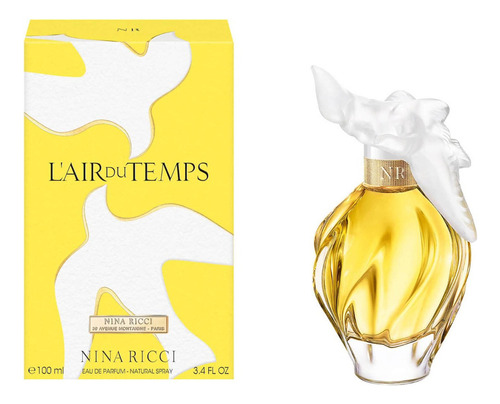 Perfume L'air Du Temps Para Mujer De Nina Ricci Edp 100ml