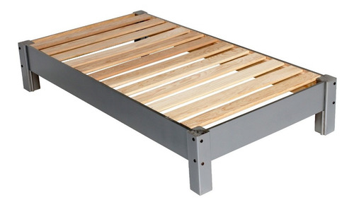 Base De Cama Matrimonial Reforzada Aluminio Desarmable