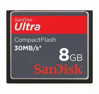 Memoria Sandisk 8gb Compact Flash