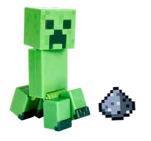 Muñeco Artículable Colección Nuevo En Caja Minecraft Creeper