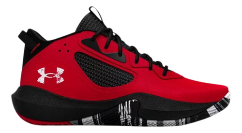 Tenis Ua Lockdown-6 Red Hombre Casual