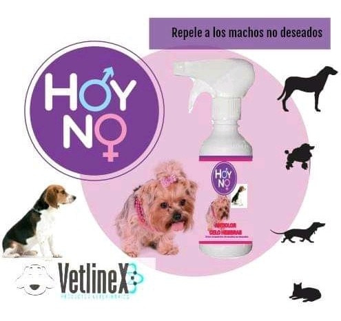 Antiolor De Celo En Spray Para Perras Hembras Mascotas 