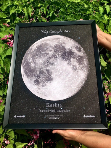 Regalo Estelar Aniversario Para Mujer Hombre Novios 45x55cm