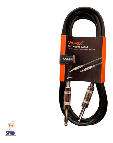 Cable Instrumento Plug/plug 3mts Vapex Lta407