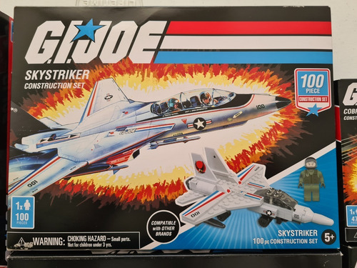 Gi Joe Construction Set: Paquete De 9 Sets De Vehiculos (Usado)