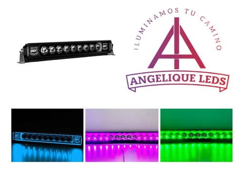 Barra Led Aurora Rgb 30 Pul Tipo Radiance Rzr Can Am Cuatri
