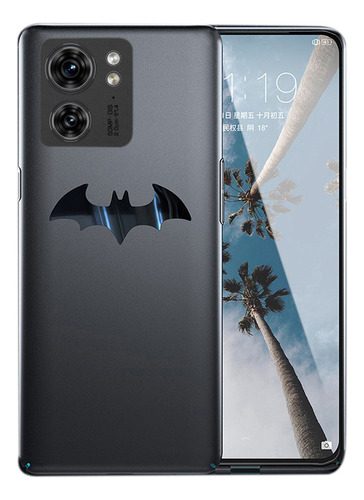 Funda Para Moto Edge 40 Mate Tener Metal Logotipo
