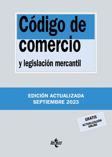 Libro: Codigo De Comercio Y Legislacion Mercantil 40ª Edicio