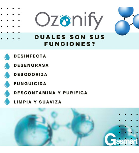 Ozonizador De Agua Desinfección Ozono Desengrasa Limpia Más!