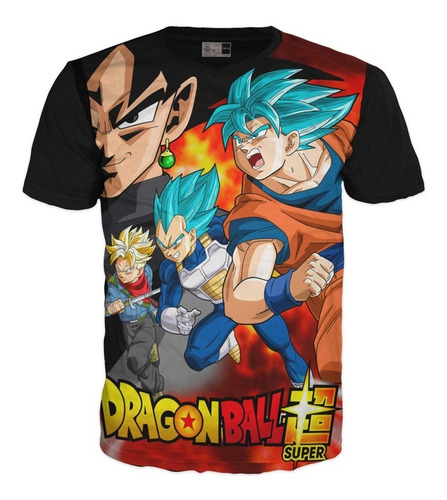 Camiseta Dragón Ball Z Sayayin Goku Vegeta Niño Hombre Mujer | Cuotas sin interés Camiseta Dragón Ball Z Sayayin Goku Vegeta Niño Hombre Mujer | Cuotas sin interés