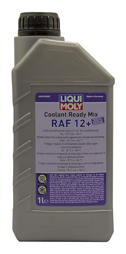 Anticongelante Coolant Ready Mix Raf 12+ 1 Litro Liqui Moly