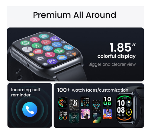 Reloj Inteligente Haylou 2pro For Hombre Y Mujer Con Pantal