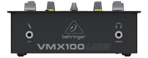 Imagen 4 de 7 de Behringer Vmx100usb Mixer Mezclador Dj Profesional Interfaz
