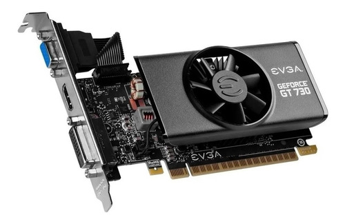 Imagen 2 de 5 de Tarjeta De Video Nvidia Evga Geforce 700 Series Gt 730 02g-p3-3733-kr 2gb