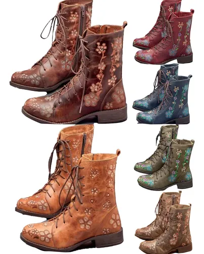 Botas Para Mujer Con Flores MercadoLibre