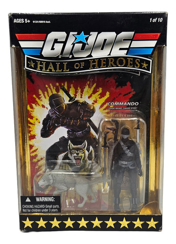 ### Hasbro Gi Joe Hall Of Heroes Snake Eyes & Timber 2008 ## (Usado)