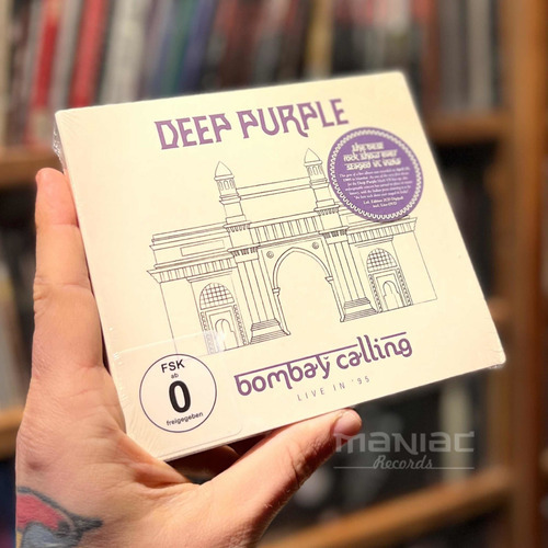Deep Purple Bombay Calling (live In '95) 2 Cds + 1 Dvd