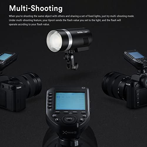 Godox Xproii-s Flash Inalámbrico Para Cámara Sony, Hss Ttl C