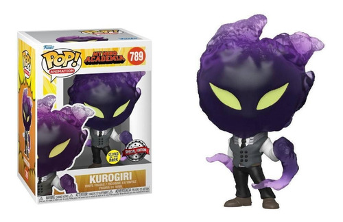 Kurogiri 789 Exclusivo Gitd Pop Funko My Hero Academia