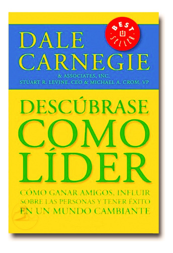 Descúbrase Como Líder Dale Carnegie Libro Físico