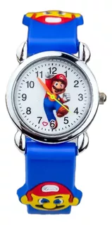 Reloj Pulsera Mario Bros Agujas