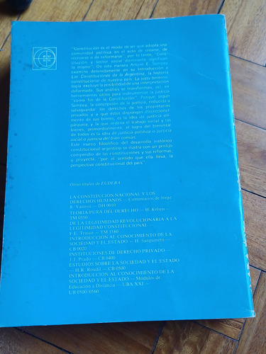 Las Constituciones De La Argentina (1810-1972) Arturo Sampay (Usado)
