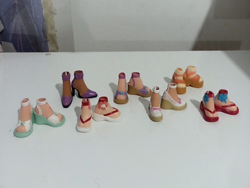 Lote De Sapatos Barbie My Scene