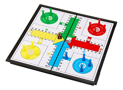 Juego De Ludo Magnético Amerous, 10 Tablas De Ludo Go Board,